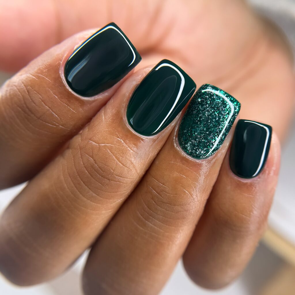 Βαθύ μωβ και σμαραγδί: τα χρώματα που δίνουν ένταση και πολυτέλεια στο μανικιούρ