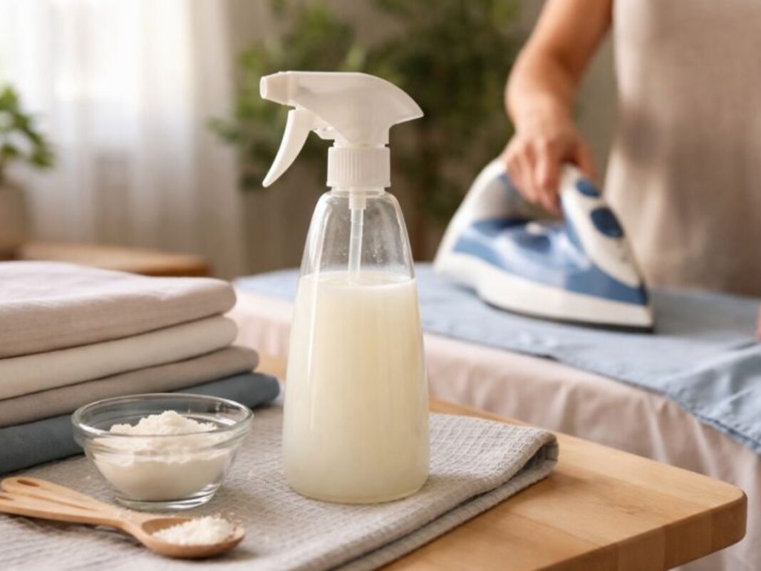 DIY σπρέυ για σιδέρωμα χωρίς άρωμα