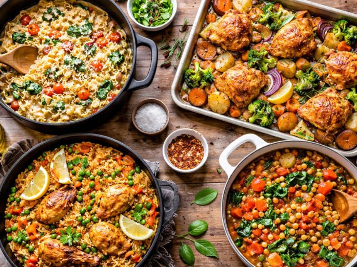 Συνταγές με ένα σκεύος που εξοικονομούν χρόνο και χώρο