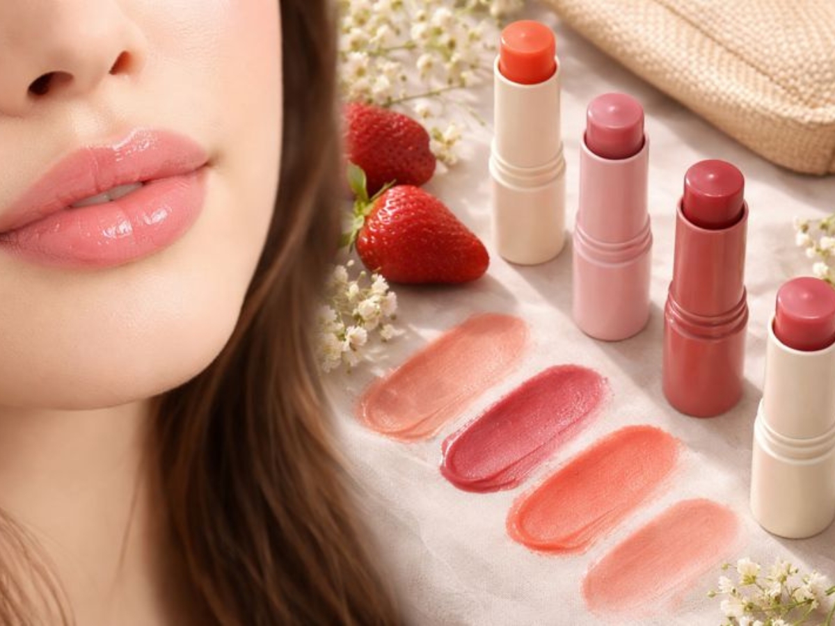 Ξέχνα τα κραγιόν: τα tinted lip balms είναι η τάση του 2026