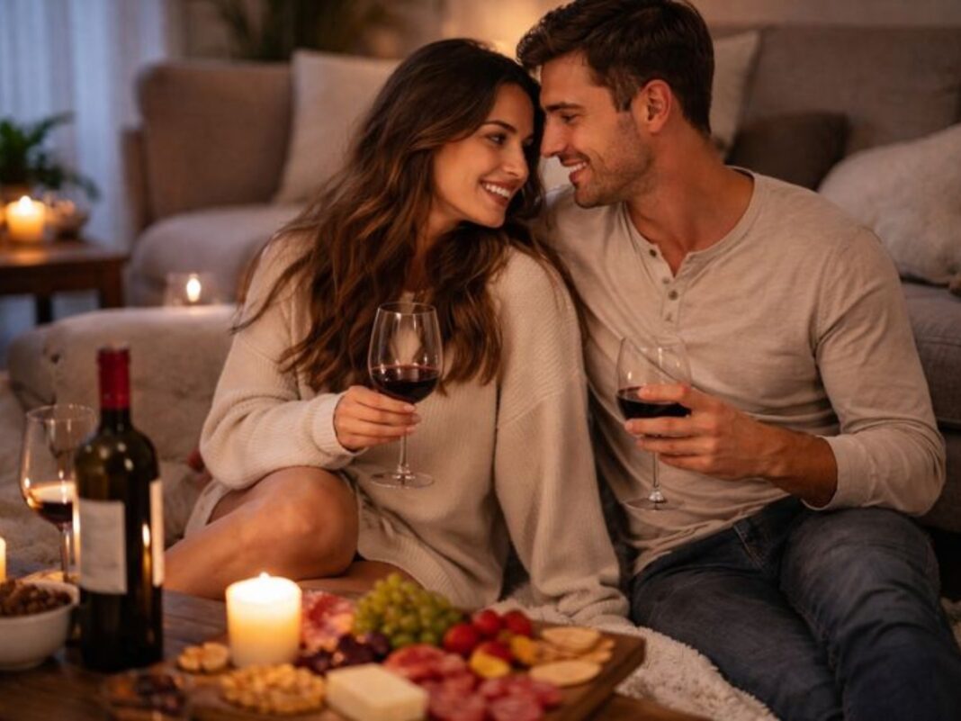 Ιδέες για βραδιά Αγίου Βαλεντίνου στο σπίτι χωρίς πίεση