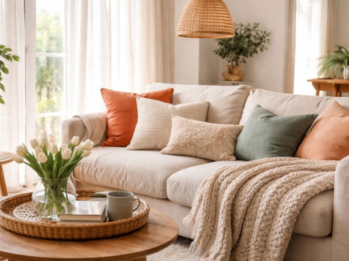 Πώς τα υφάσματα αλλάζουν την αίσθηση ενός χώρου