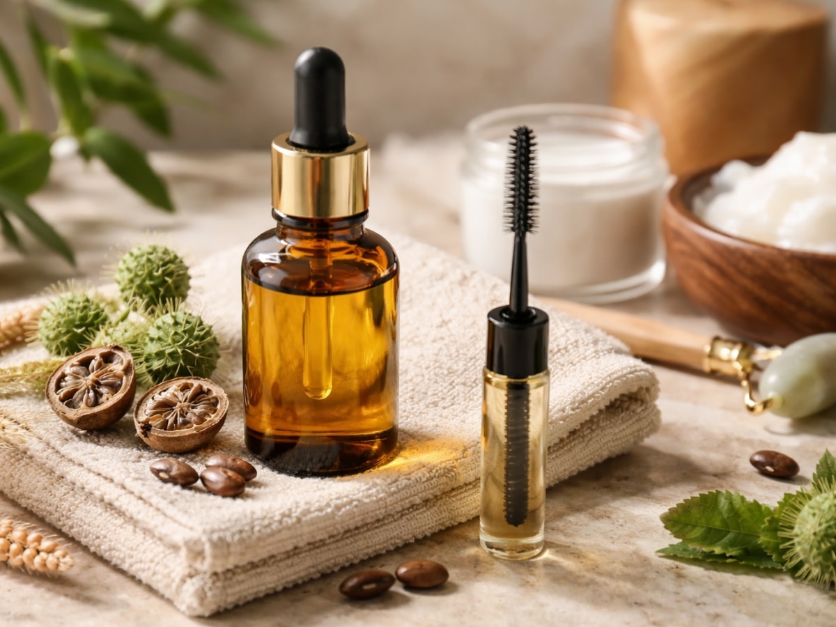 Καστορέλαιο: φυσικά οφέλη για μαλλιά, βλεφαρίδες και δέρμα που αξίζει να δοκιμάσεις