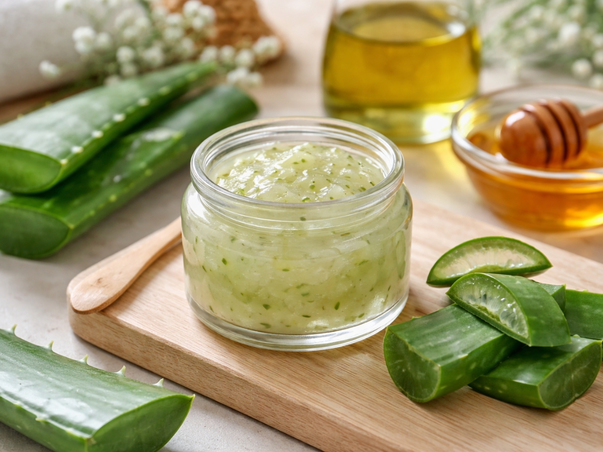 Σπιτική μάσκα αλόης για κολλαγόνο: Tο φυσικό μυστικό για πιο σφριγηλή επιδερμίδα