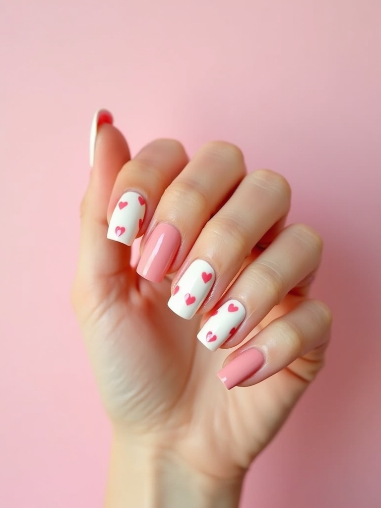 Μίνιμαλ μανικιούρ για τον Άγιο Βαλεντίνο: Η πιο κομψή επιλογή για ρομαντικά νύχια