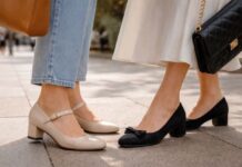 Μπαλαρίνες με τακούνι: Η κομψή τάση παπουτσιών που κυριαρχεί στη μόδα