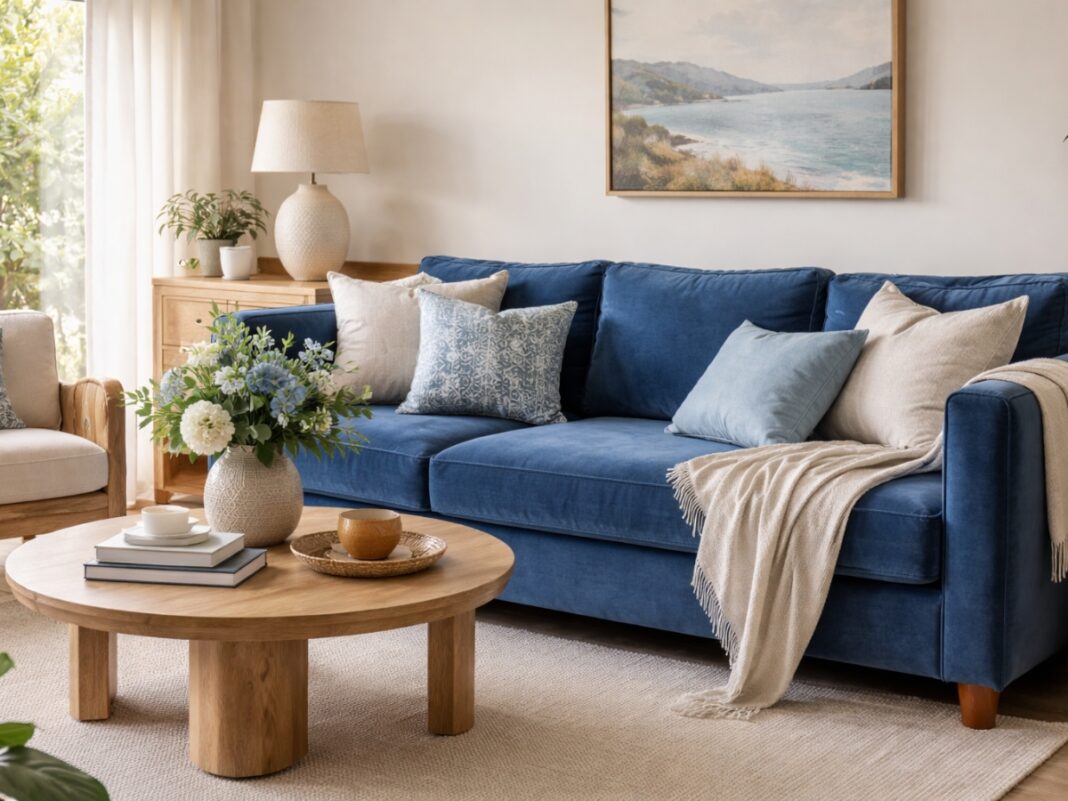 Το μπλε επιστρέφει στη διακόσμηση σπιτιού και γίνεται η πιο κομψή τάση της χρονιάς