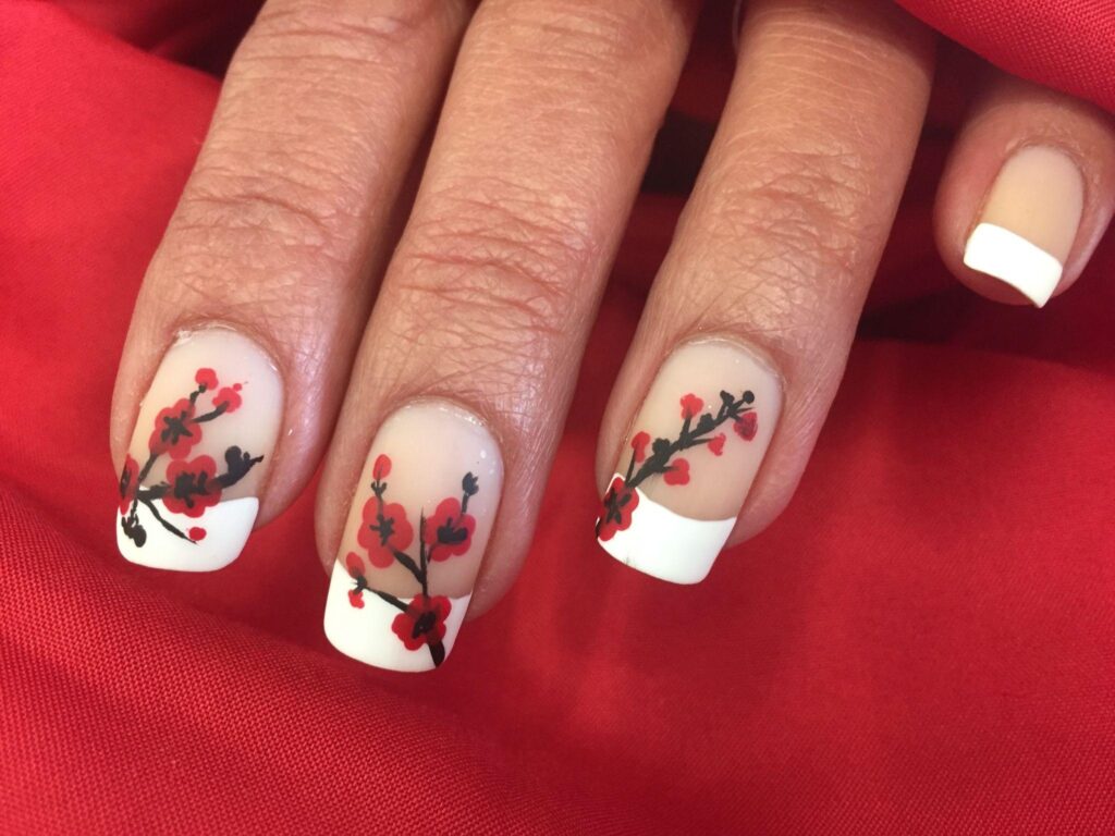 Λουλούδια στα νύχια: 22 ρομαντικά σχέδια για την άνοιξη