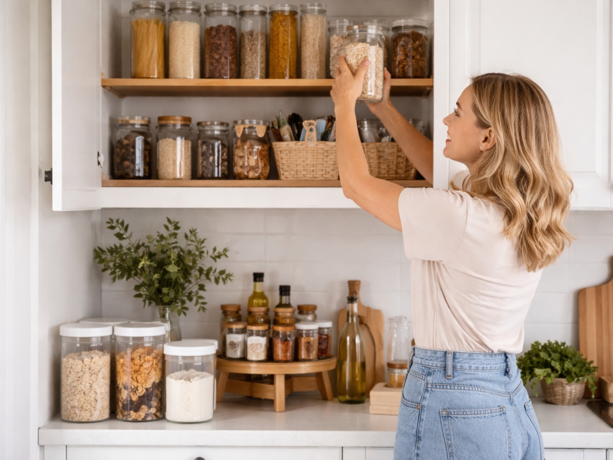 Πώς να οργανώσεις τα ντουλάπια της κουζίνας σου: 5 έξυπνες ιδέες που θα σου λύσουν τα χέρια