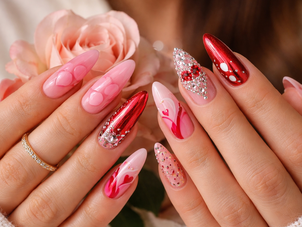 Valentine’s Manicure 2026: Μαξιμαλιστικά Σχέδια Νυχιών για την Ημέρα του Αγίου Βαλεντίνου