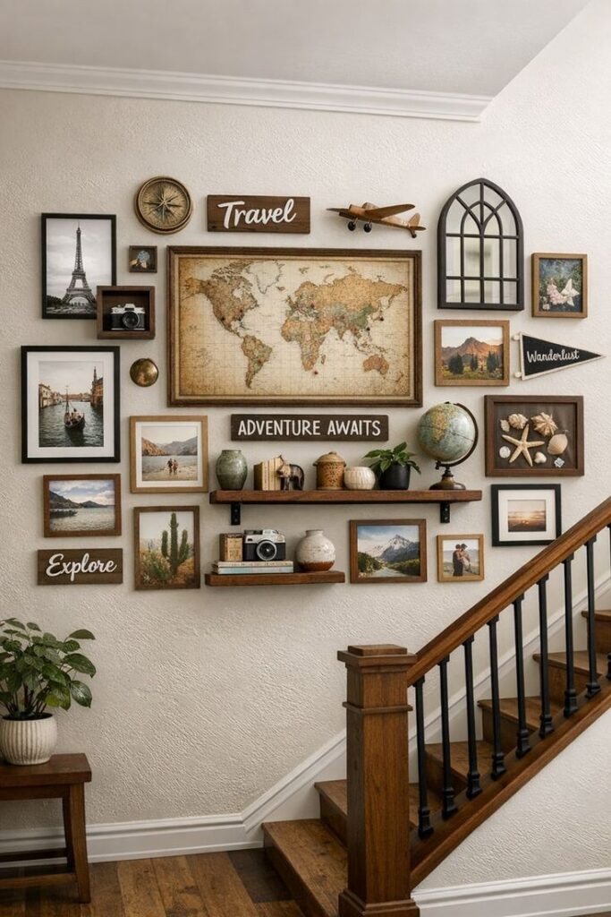 Gallery Wall DIY: 7 ιδέες για να μεταμορφώσεις έναν γυμνό τοίχο σε μια εβδομάδα