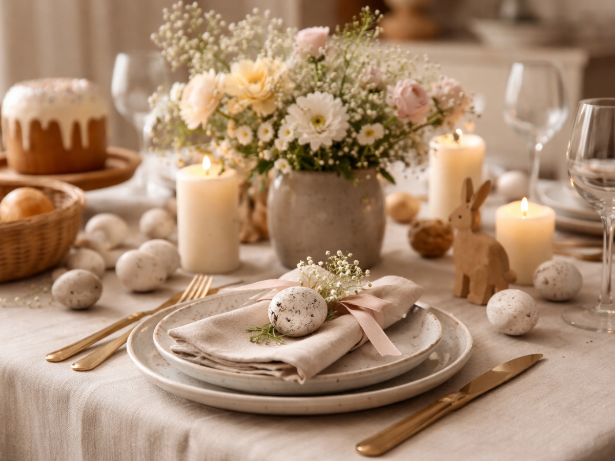 Πασχαλινό Τραπέζι: 20 μικρές λεπτομέρειες που χαρίζουν στυλ και κομψότητα