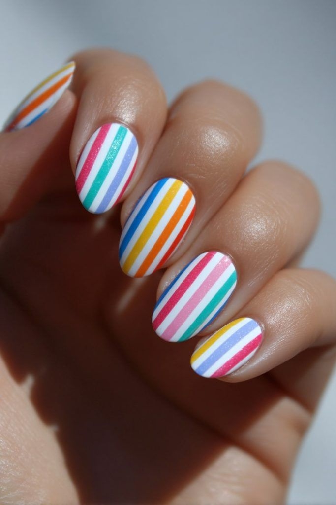 Striped Nails: Το chic και ευπροσάρμοστο manicure που θα δεις παντού την Άνοιξη 2026