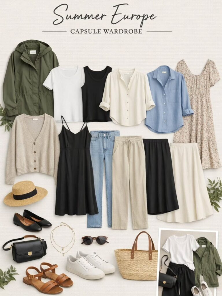 Capsule wardrobe: τα 8 κομμάτια που αξίζουν τα λεφτά σου