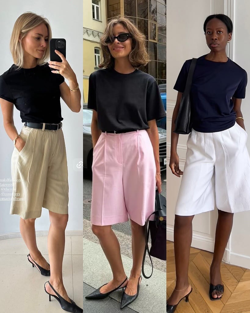 Bermuda shorts: το σορτς που φοριέται φέτος και δείχνει κομψό, όχι αθλητικό