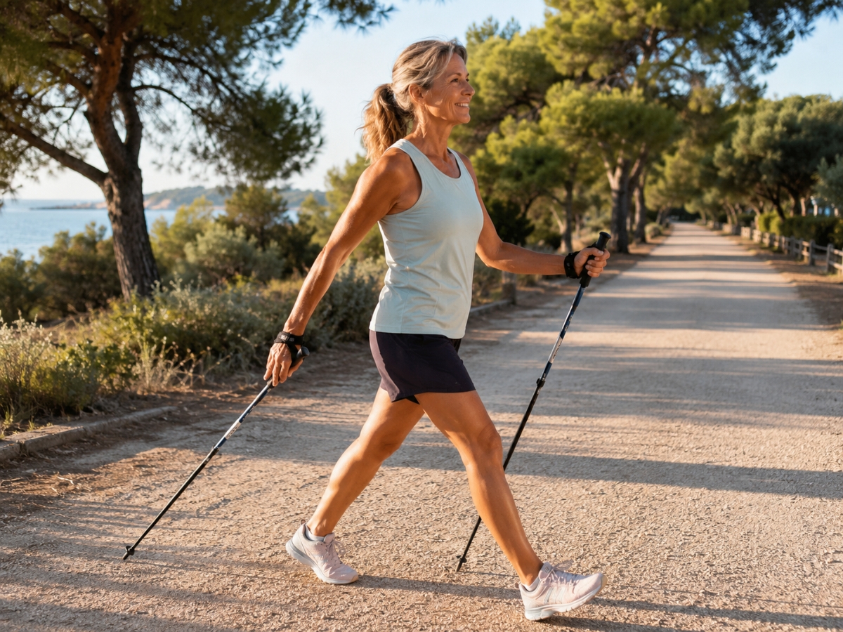 Nordic walking: Πώς τα μπαστούνια μετατρέπουν το περπάτημα σε άσκηση για όλο το σώμα