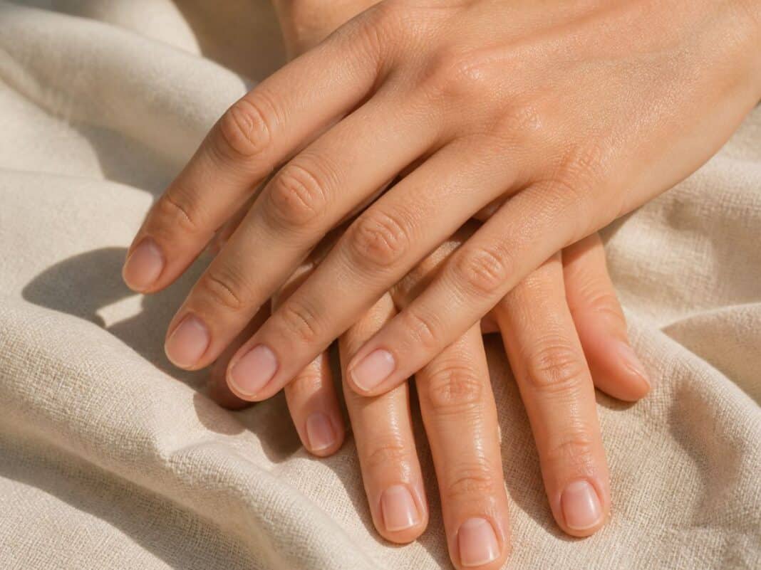 Buff nails: Το γυαλισμένο μανικιούρ των ’90s χωρίς ούτε μία στρώση χρώματος Buff nails: Το γυαλισμένο μανικιούρ των ’90s χωρίς ούτε μία στρώση χρώματος