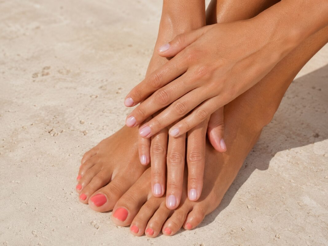 Sun-kissed pairing: 5 συνδυασμοί μανικιούρ και πεντικιούρ που ταιριάζουν χωρίς να είναι ίδιοι Sun-kissed pairing: 5 συνδυασμοί μανικιούρ και πεντικιούρ που ταιριάζουν χωρίς να είναι ίδιοι