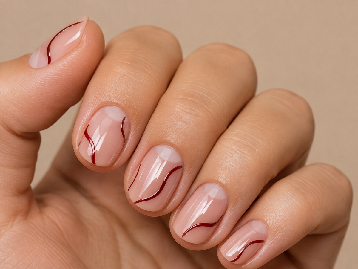 Negative space nails: Το μανικιούρ που μένει κομψό καθώς μεγαλώνει το νύχι