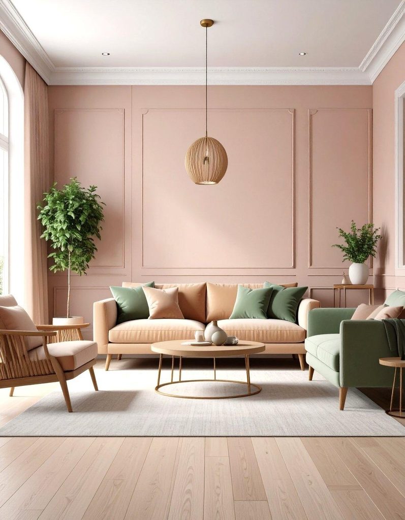 Sun-faded pastels: Πώς ζεσταίνουν το σπίτι χωρίς να δείχνει παιδικό
