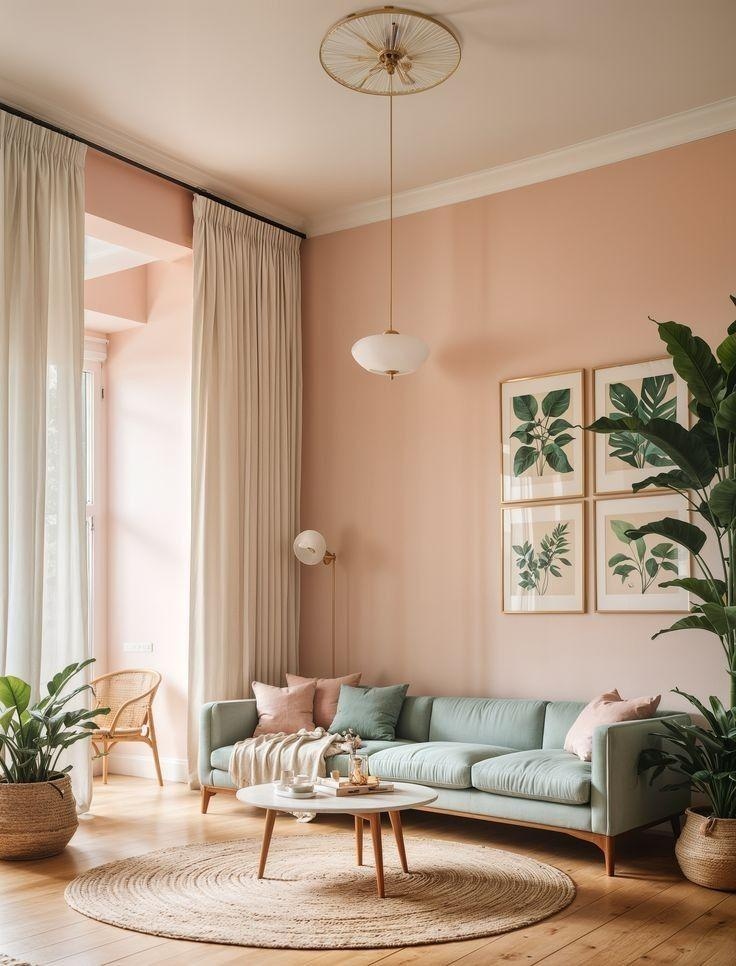 Sun-faded pastels: Πώς ζεσταίνουν το σπίτι χωρίς να δείχνει παιδικό