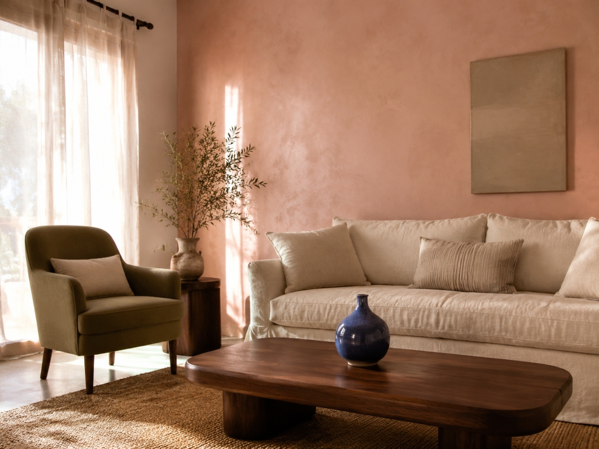 Sun-faded pastels: Πώς ζεσταίνουν το σπίτι χωρίς να δείχνει παιδικό