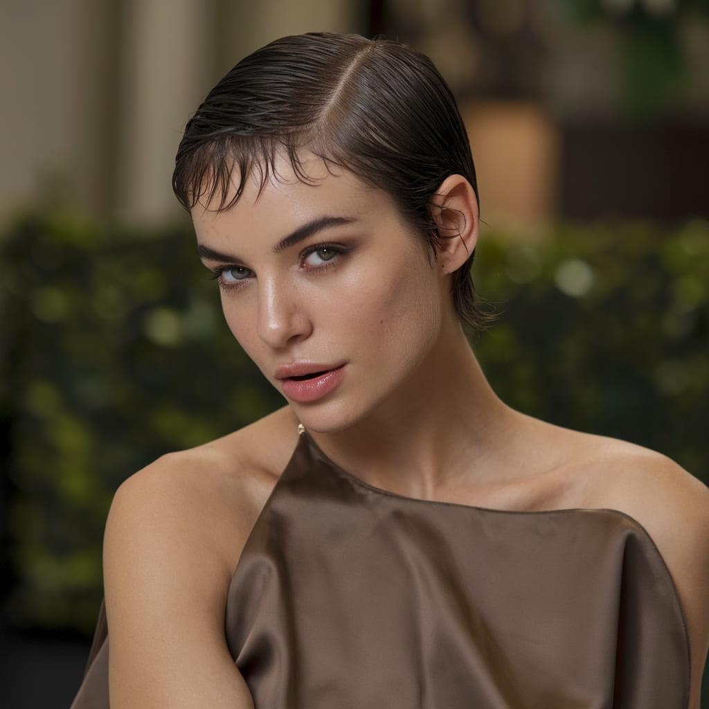Pixie κούρεμα το καλοκαίρι: 7 λύσεις για θάλασσα, υγρασία και κράνος