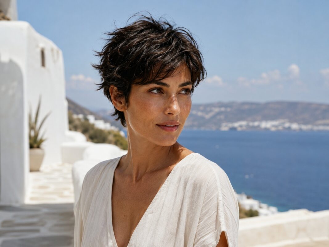 Pixie κούρεμα το καλοκαίρι: 7 λύσεις για θάλασσα, υγρασία και κράνος Pixie κούρεμα το καλοκαίρι: 7 λύσεις για θάλασσα, υγρασία και κράνος