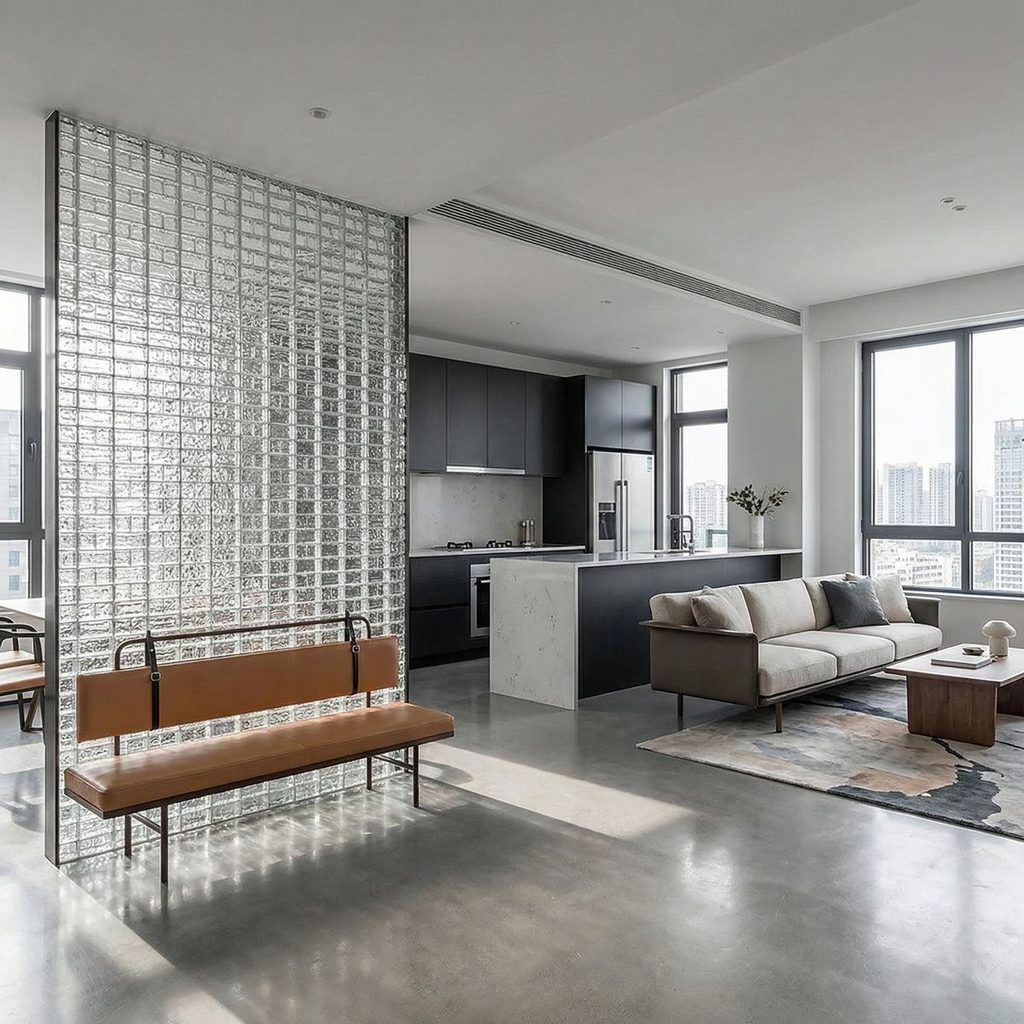 Glass bricks: 9 ιδέες με υαλότουβλα για φως και ιδιωτικότητα