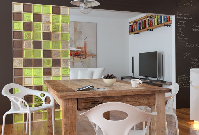 Glass bricks: 9 ιδέες με υαλότουβλα για φως και ιδιωτικότητα