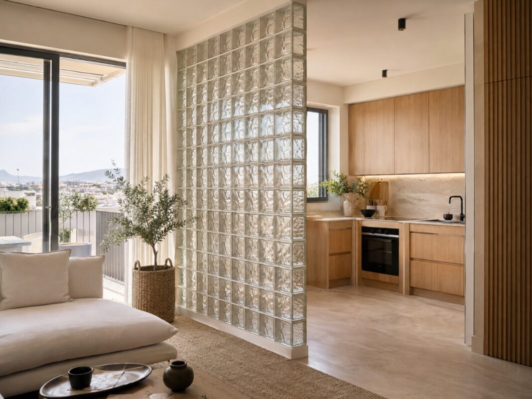 Glass bricks: 9 ιδέες με υαλότουβλα για φως και ιδιωτικότητα Glass bricks: 9 ιδέες με υαλότουβλα για φως και ιδιωτικότητα