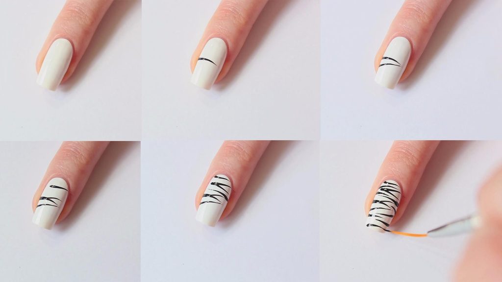 Zebra nail art στο σπίτι: Πώς να σχεδιάσεις καθαρές ρίγες με απλό βερνίκι
