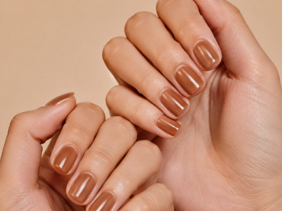Coffee jelly nails: 9 διάφανα καφέ μανικιούρ για την κομψή μετάβαση στο φθινόπωρο Coffee jelly nails: 9 διάφανα καφέ μανικιούρ για την κομψή μετάβαση στο φθινόπωρο