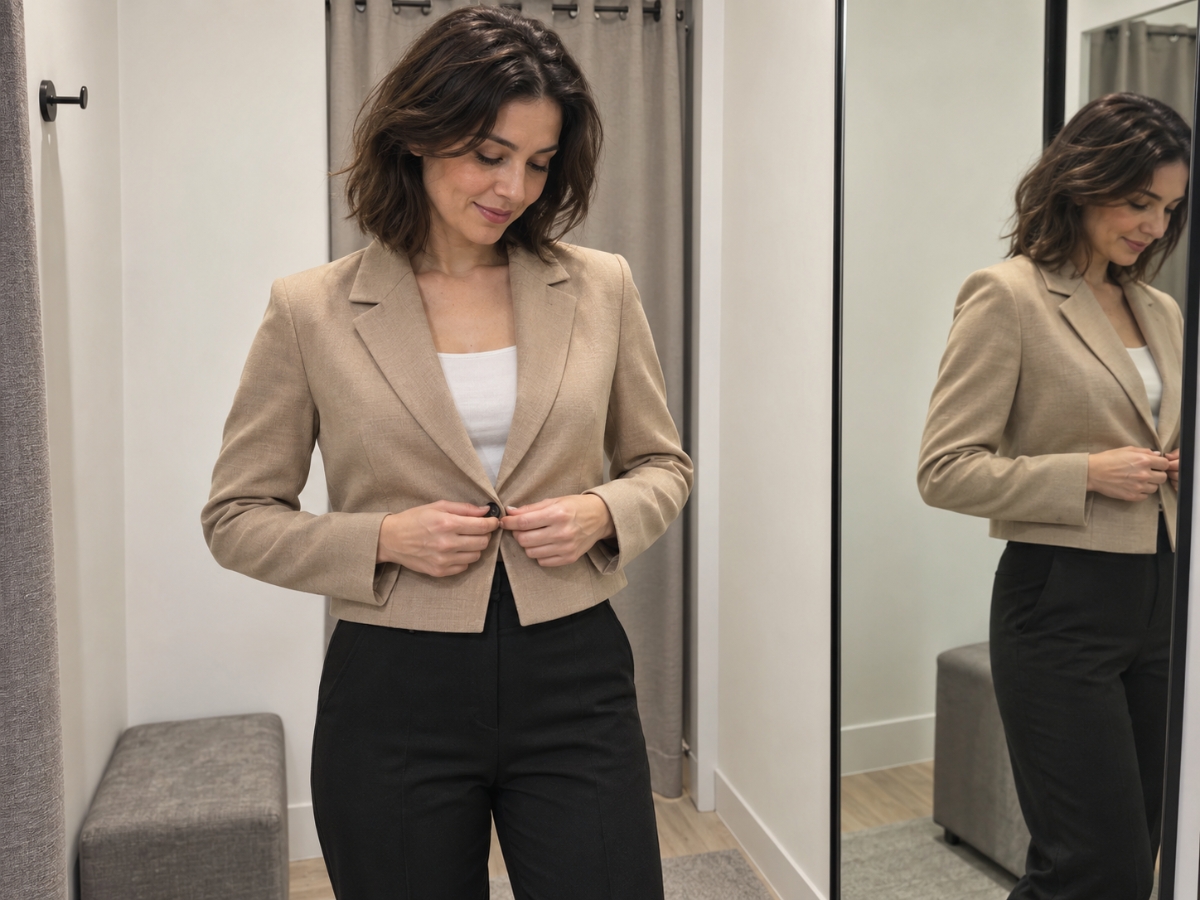 Cropped jacket: 7 έλεγχοι στο δοκιμαστήριο πριν το αγοράσεις